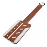 Luxury Dual-Sided Satin & Leather Spanking Paddle