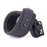 Elegant Black BDSM Collar & Leash Set