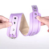 Adjustable Leather BDSM Collar