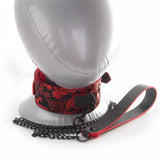 Adjustable Leather BDSM Collar