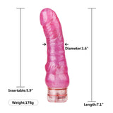 Pink Lucency TPR Dildo – Vibrator for Women