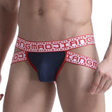 Unique Print and Lower Strap Jockstrap - Bold and Stylish