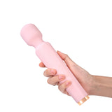 Magic Wand with Heating Function – USB Rechargeable Vibrating Massager