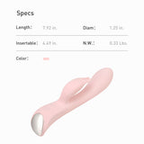 Tickling Tip Rabbit Vibrator – Dual Stimulation G-Spot & Clitoral Massager