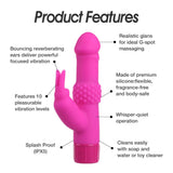 Rabbit Vibrator for Women – Dual Stimulation G-Spot & Clitoral Massager