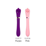 Flexible Dual-Motor Vibrator with Rotating Clitoral Stimulation – USB Rechargeable and Waterproof