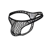 Men's Breathable See-Thru Mesh Thongs - Boldly Intimate