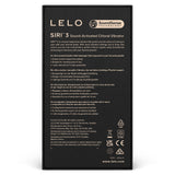 Lelo Sound-Responsive Vibrator - SIRI 3 Calm Lavender