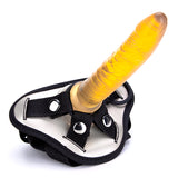 Strap-On Dildo with Suction Cup – Vibrant Yellow