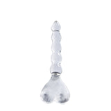 Beginners' Clear Glass Anal Toy – Smooth Exploration