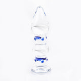 Colorful Spiral Glass Dildo – Intense Pleasure