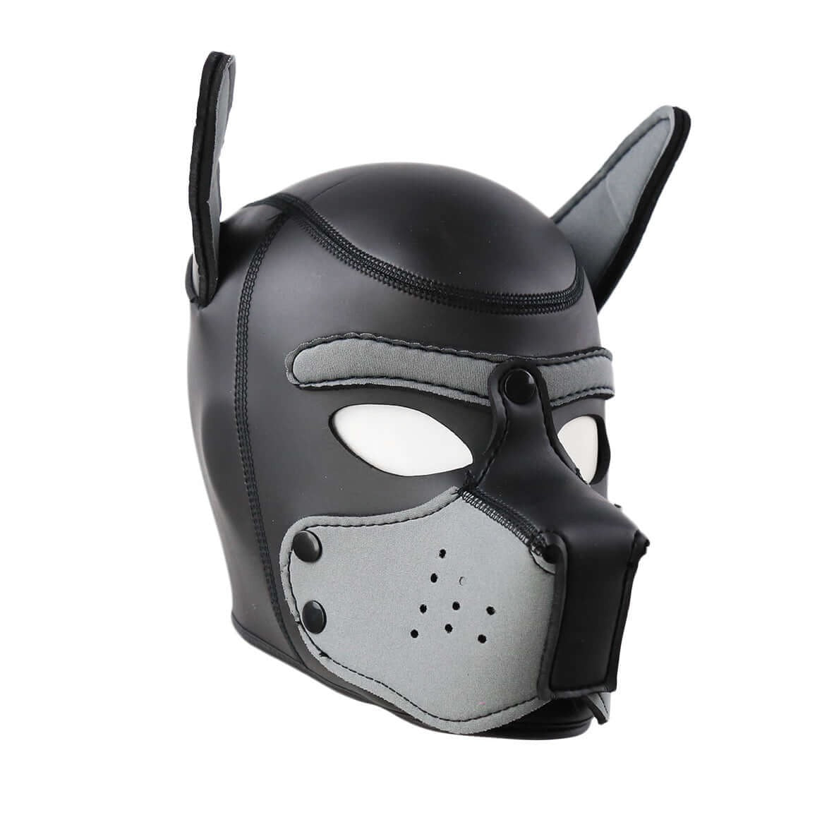 Gay Men Neoprene Alpha Puppy Hood for Kinks and Fetishes