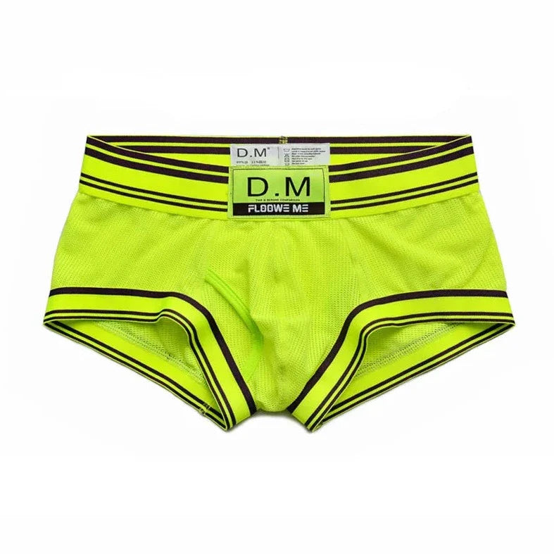 DM Men's Follow Me Mesh Boxer Briefs - Trendsetting Style