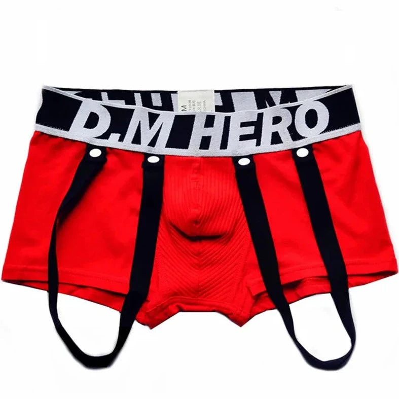 DM Gay Men's Hero Reverse Jockstrap - Bold and Sexy