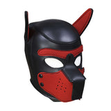 Gay Men Neoprene Alpha Puppy Hood for Kinks and Fetishes