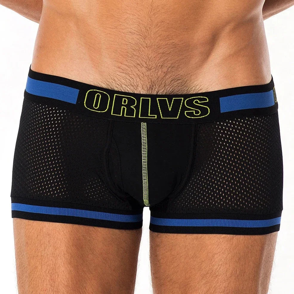 ORLVS Adam's Secret Mesh Boxer Briefs - Enticing Comfort