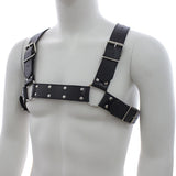 Men's Basic Black Shoulder Harness - Embrace Your Charm