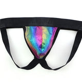 Gay Rainbow Sparkle Pouch Jockstrap - Flaunt Your Pride