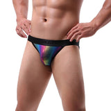 Gay Rainbow Sparkle Pouch Jockstrap - Flaunt Your Pride