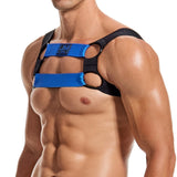 Jockmail Men's Elastic Chest Harness - Elevate Your Allure