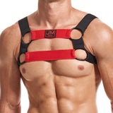 Jockmail Men's Elastic Chest Harness - Elevate Your Allure