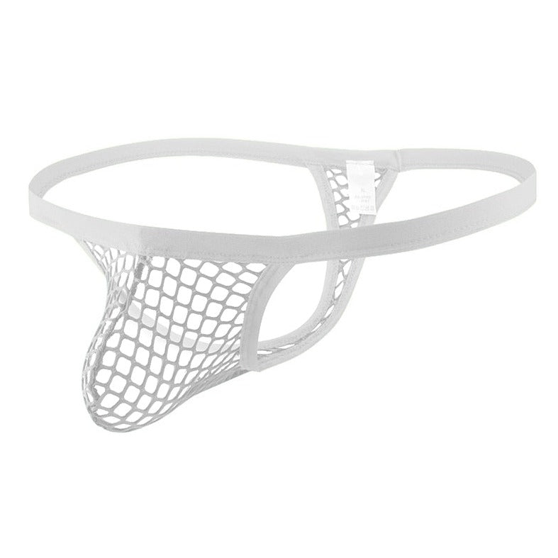 CLEVER-MENMODE Sexy Sheer Fishnet Thongs - Irresistibly Alluring