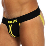 ORLVS Men's Racing Stripe Jockstrap - Sporty and Stylish