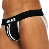 ORLVS Men's Racing Stripe Jockstrap - Sporty and Stylish