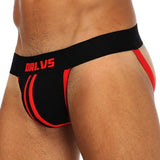 ORLVS Men's Racing Stripe Jockstrap - Sporty and Stylish