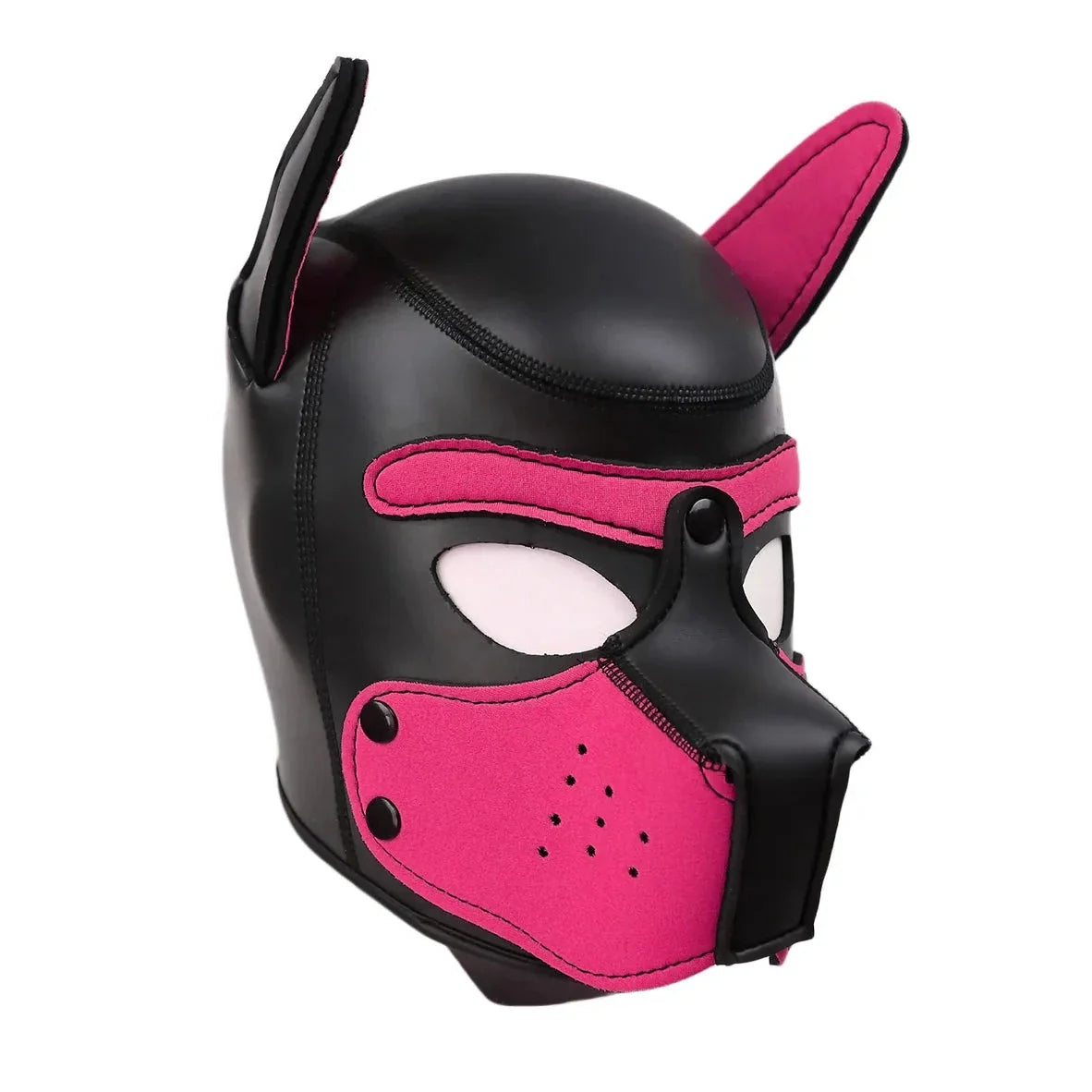 Gay Men Neoprene Alpha Puppy Hood for Kinks and Fetishes