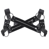 Zipper X-Gay Man Chest Harness - Bold and Alluring