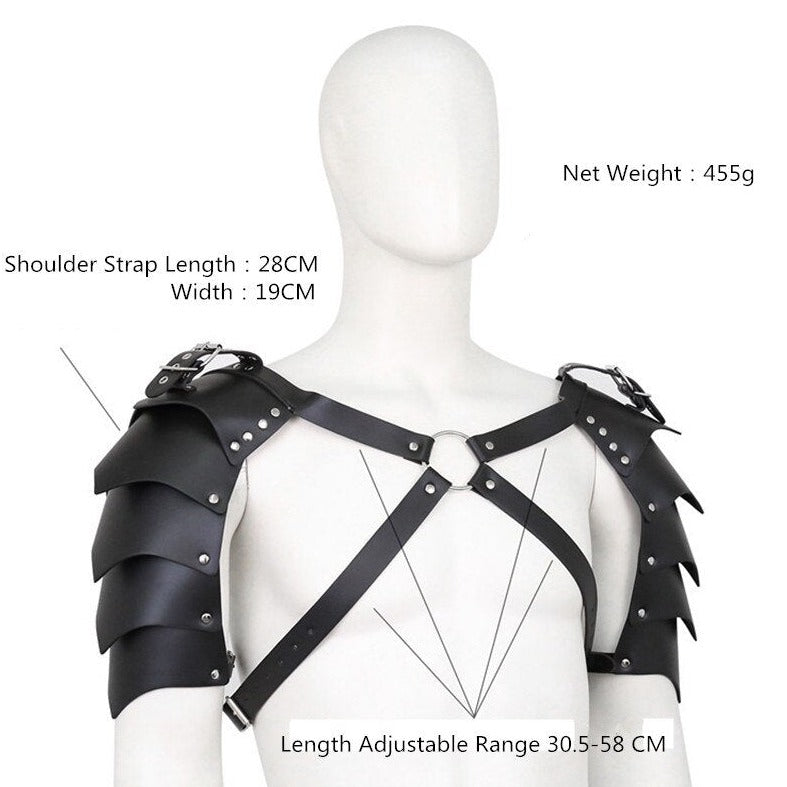 Men's Gothic Winged Gladiator Harness - SLAY in Style