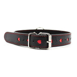 Heart-shaped Love Puppy Collar & Chain Leash