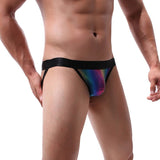 Gay Rainbow Sparkle Pouch Jockstrap - Flaunt Your Pride