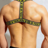 DM F*CK Gay Men Chest Harness - Ignite Your Passion