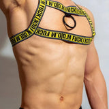 DM F*CK Gay Men Chest Harness - Ignite Your Passion