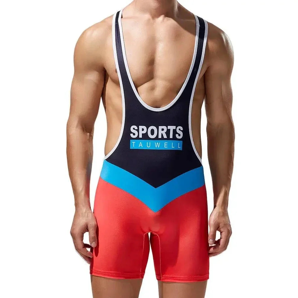 Racerback Sports Performance Singlet - Dynamic Color Scheme