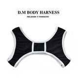 DM Men's Passion Mesh Harness - Embrace Your Allure