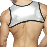 Men's Metallic Chest Harness - Shine Bright, Stand Out