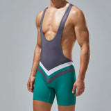 Chevron One Piece Wrestling Singlet - Ultra-Soft and Stylish