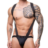 CLEVER-MENMODE Men's Elastic Jockstrap Harness