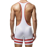 Striped Phenomenal Racerback Singlet - Dynamic and Vibrant Design