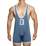 DM Big Bad Boy Wrestling Singlet - Unleash Your Inner Rebel