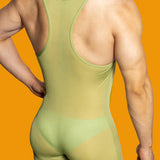 Multi-colored Backless Bodysuit - Dare to Dazzle