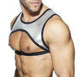 Men's Metallic Chest Harness - Shine Bright, Stand Out