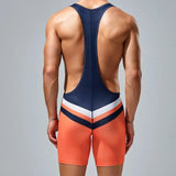 Chevron One Piece Wrestling Singlet - Ultra-Soft and Stylish