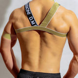 DM Men's Release Shimmer Chest Harness - Shine On