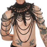 Regal Pearl Body Jewelry Harness - Dazzle Like Royalty