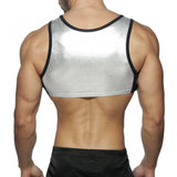 Men's Metallic Chest Harness - Shine Bright, Stand Out