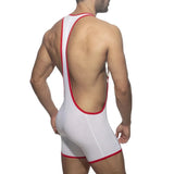 Rainbow Tape Buckle Workout Singlet - Stand Out and Sizzle